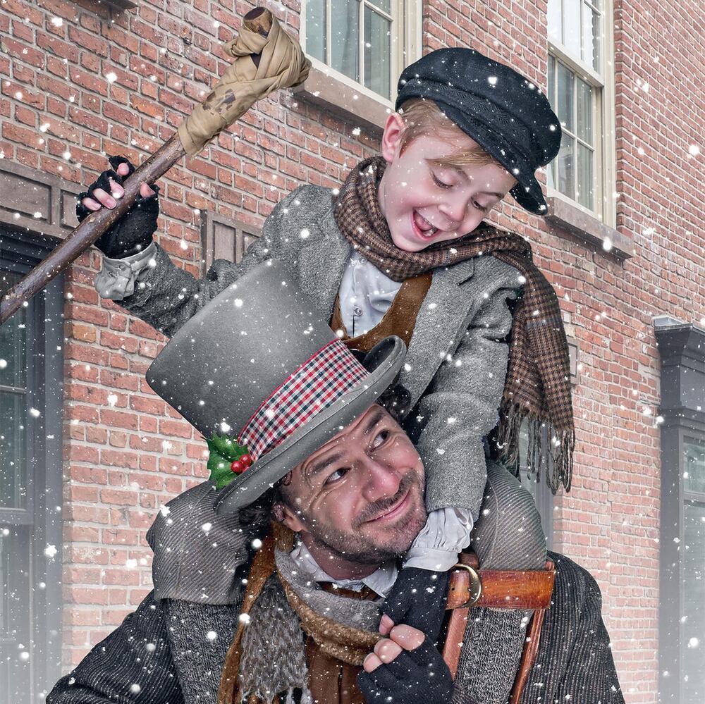 (2016) Blake and Hudson Barlow as Bob Cratchit and Tiny Tim.jpg