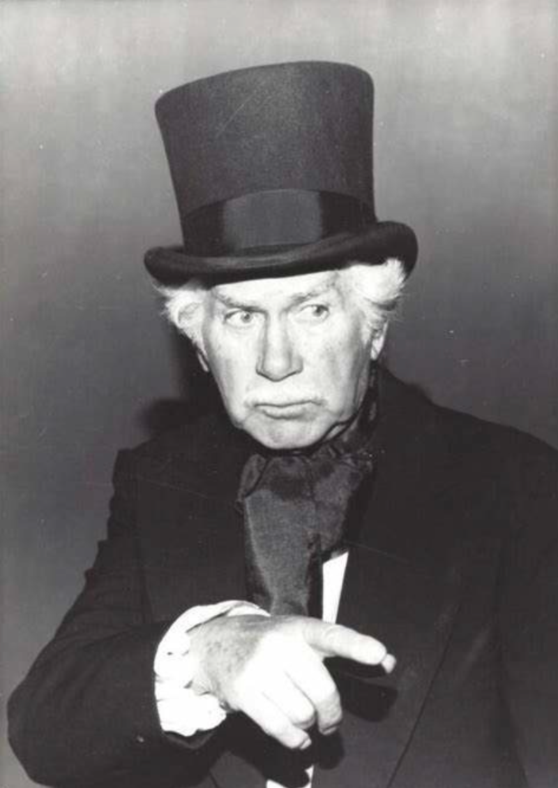 Nathan Hale as Scrooge 1990