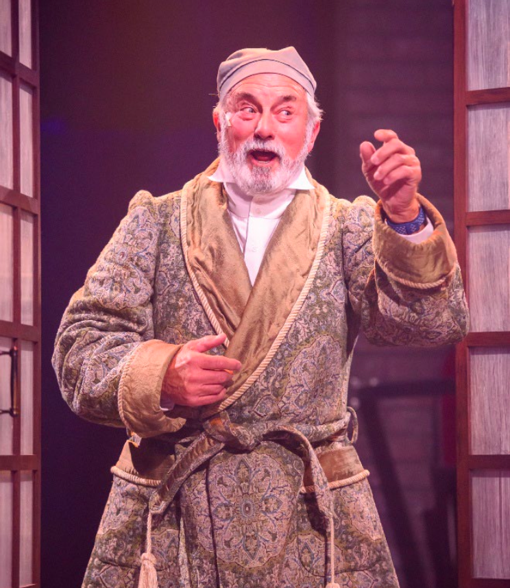Ric Starnes as Scrooge in 2023